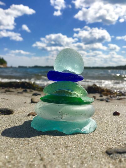 Seaglass Art by Kerrie Winsor